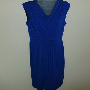 Carol Little Royal Blue Straight Cut Dress
